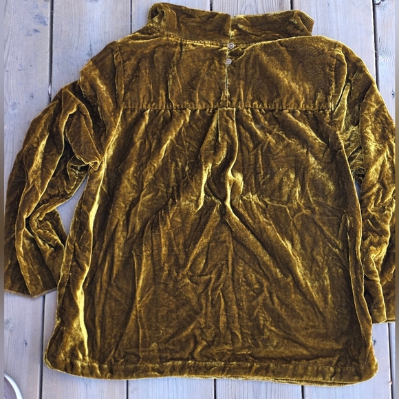 White Stuff Gold Velvety Pullover Top,UK Size 12, US Size 8. Good Condition - Picture 6 of 12